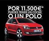 AHORA, POR 11.500€ PUEDES TENER TODO UN POLO AL 0% TAE HASTA 10.000€ A 36 MESES (IMPORTE RESTANTE AL CONTADO)