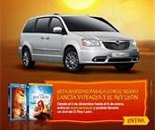 ESTA NAVIDAD PÁSALA CON EL NUEVO LANCIA VOYAGER Y EL REY LEÓN